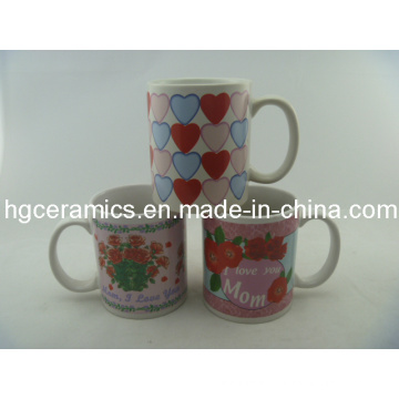 11oz Decal Printed Mug, Promotional Ceramic Mug